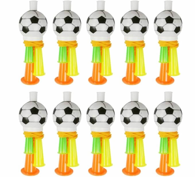 Stadium Horn | Loud Sound Marine and Sports Pump Air Horn | Sports Blowing Supplies for Sporting Events, Soccer, Football, Carnival Party