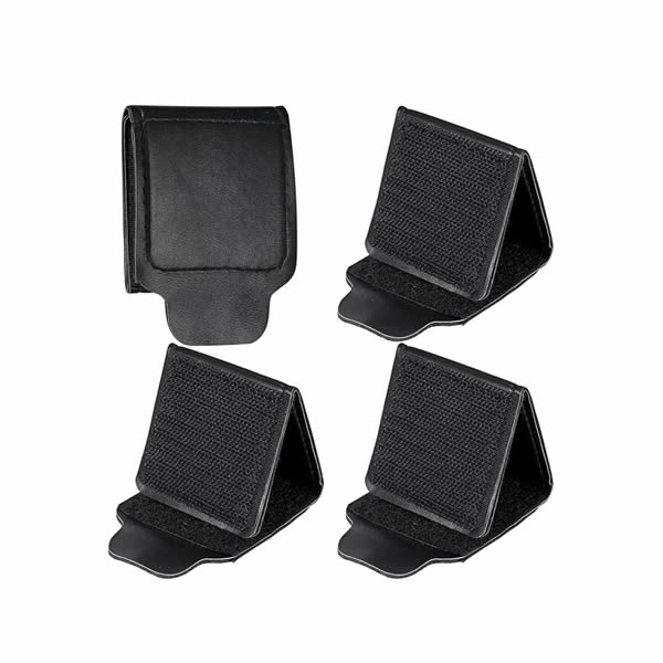 4-Pack Seatbelt Adjusters(Black),Soft Seatbelt Pads for Comfort & Safety | Universal Fit for Cars, Trucks, SUVs ,Easy Install with Snap Button Design