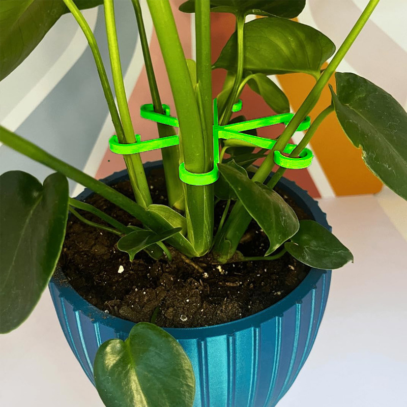 Plant Stem Support Ring for Indoor Houseplants – 6-Arms Adjustable Plant Separator for Upright Growth – Reusable Plant Branch Organizer for Pots, Planters & Vases
