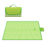 Green and white checkered