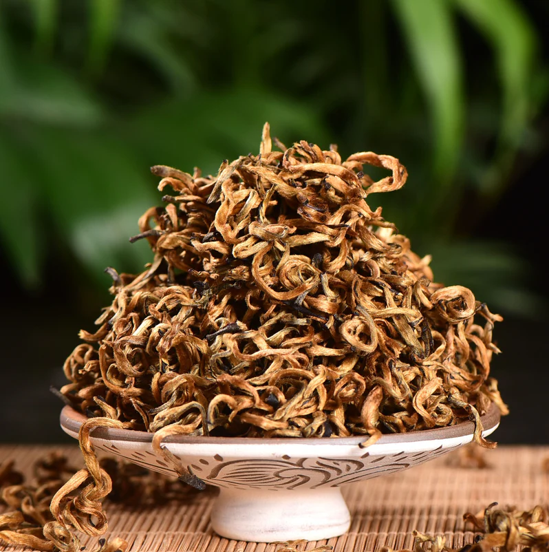 Imperial Mojiang Golden Bud Yunnan Black Tea – Premium Loose Leaf Dianhong Tea